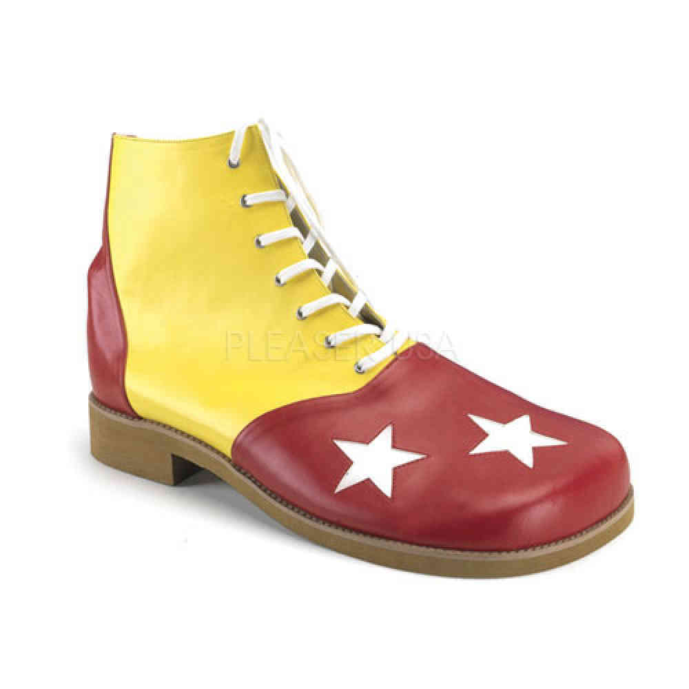 Funtasma - CLOWN-02 Niedrige Schuhe - Gelb/Rot